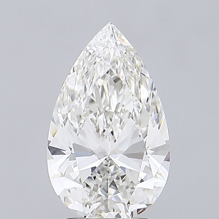 Lab Grown Diamond Lab-grown 2,85Ct G-VVS1 Pear - IGILG687524734 1
