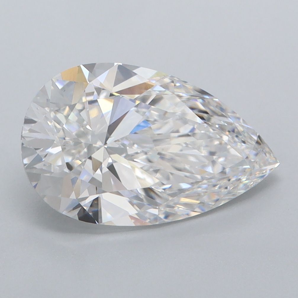 Lab Grown Diamond Lab-grown 2,5Ct D-VS1 Pear - IGILG803620630 1