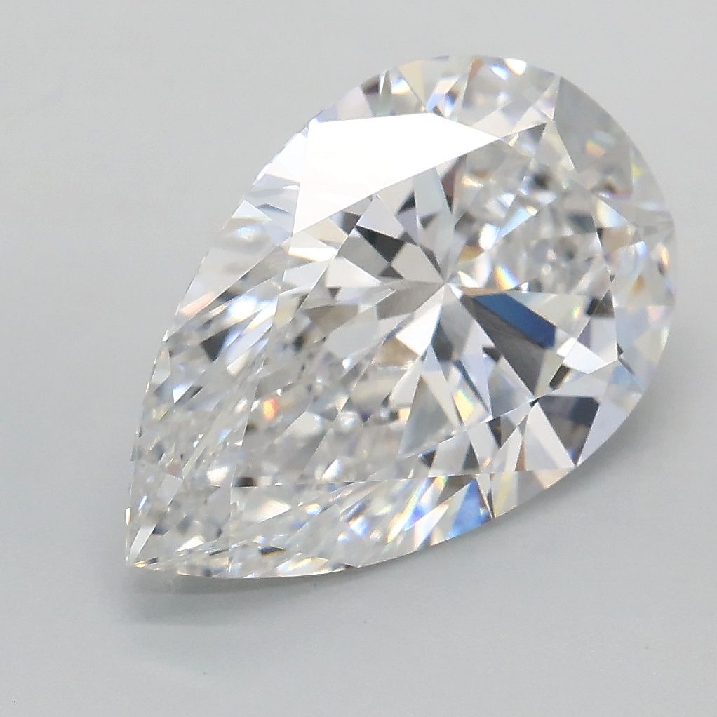 Lab Grown Diamond Lab-grown 3,08Ct D-VVS1 Pear - IGILG819633710 1