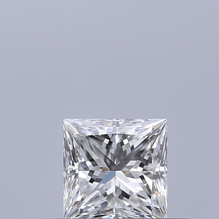 Diamond Natural 0,31Ct E-VVS1 Princess - GIA7551836238 1