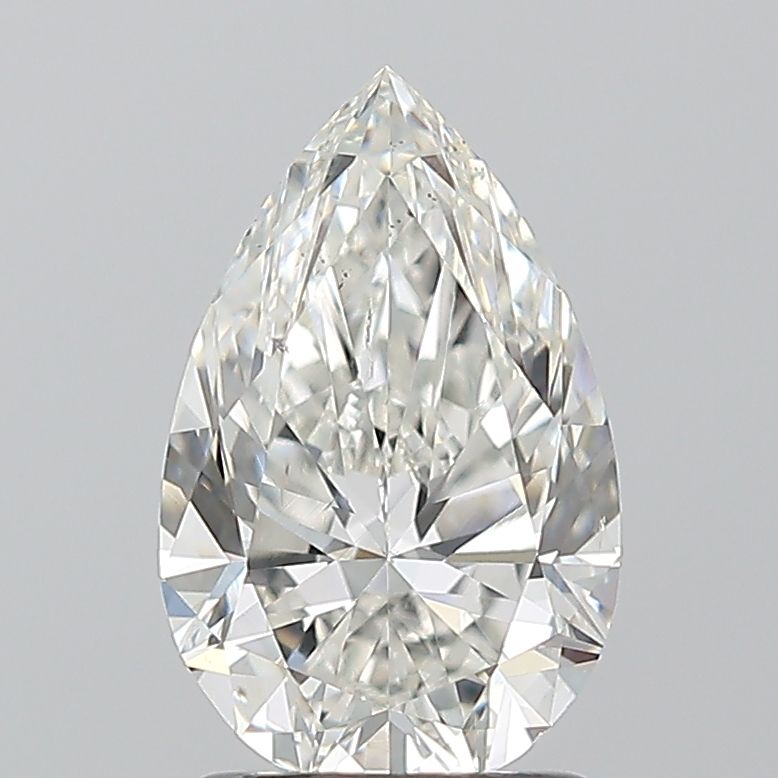 Diamond Natural 1,5Ct H-SI1 Pear - GIA1555660508 1