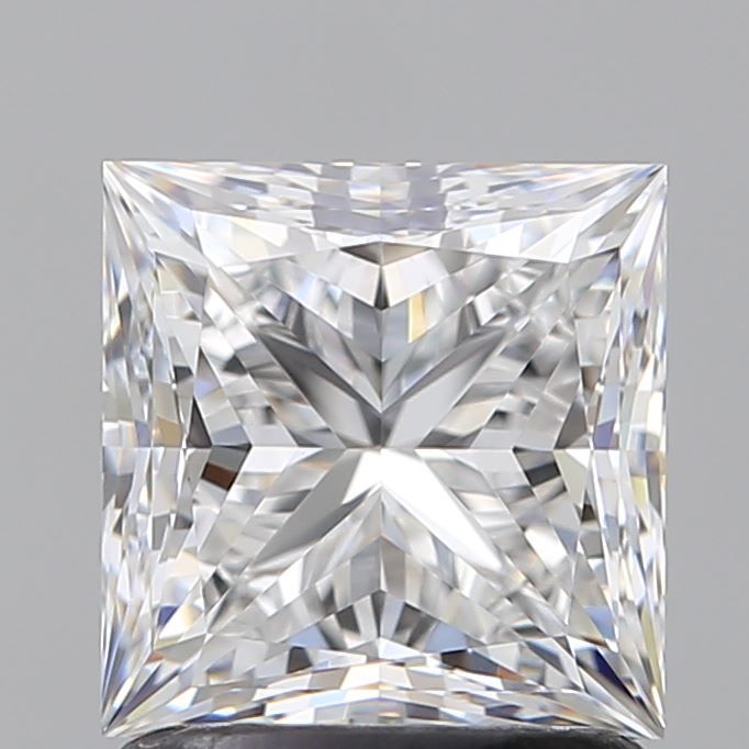 Diamond Natural 1,55Ct E-VVS1 Princess - GIA7558582708 1