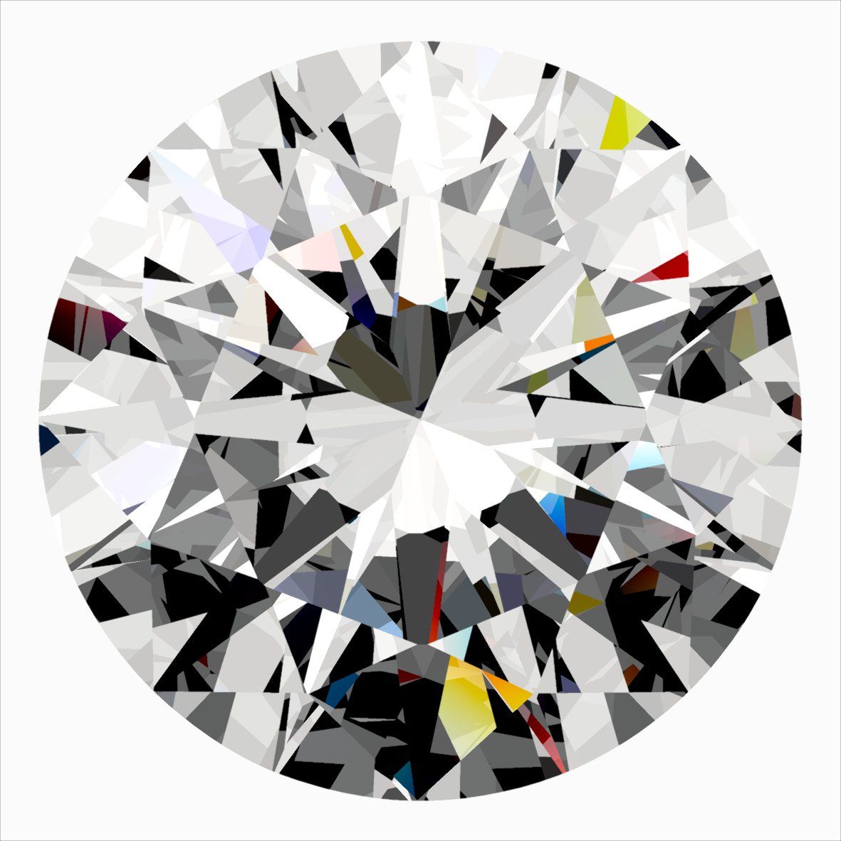 Diamond Natural 0,3Ct G-VVS1 Round - GIA1555775634 1