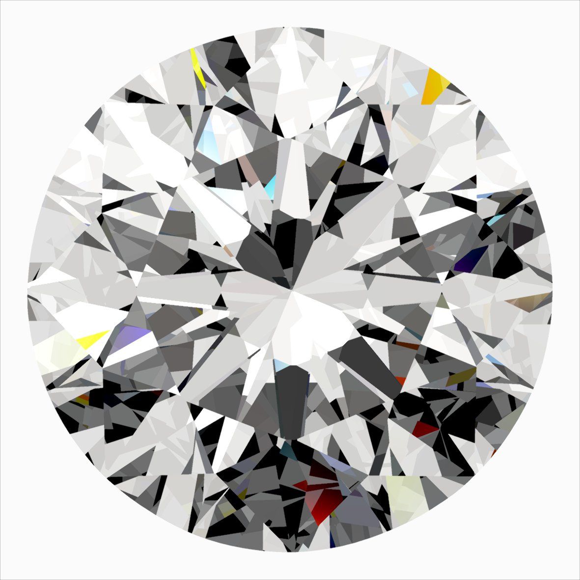 Diamond Natural 0,31Ct E-VVS2 Round - GIA1553794268 1