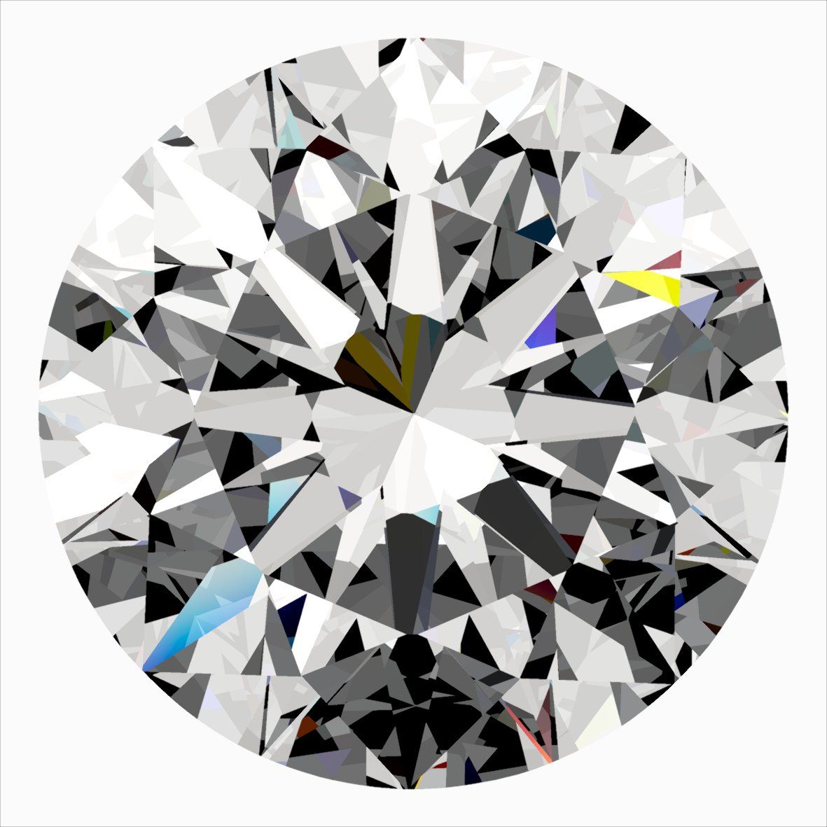 Diamond Natural 0,3Ct F-VVS2 Round - GIA1553750930 1