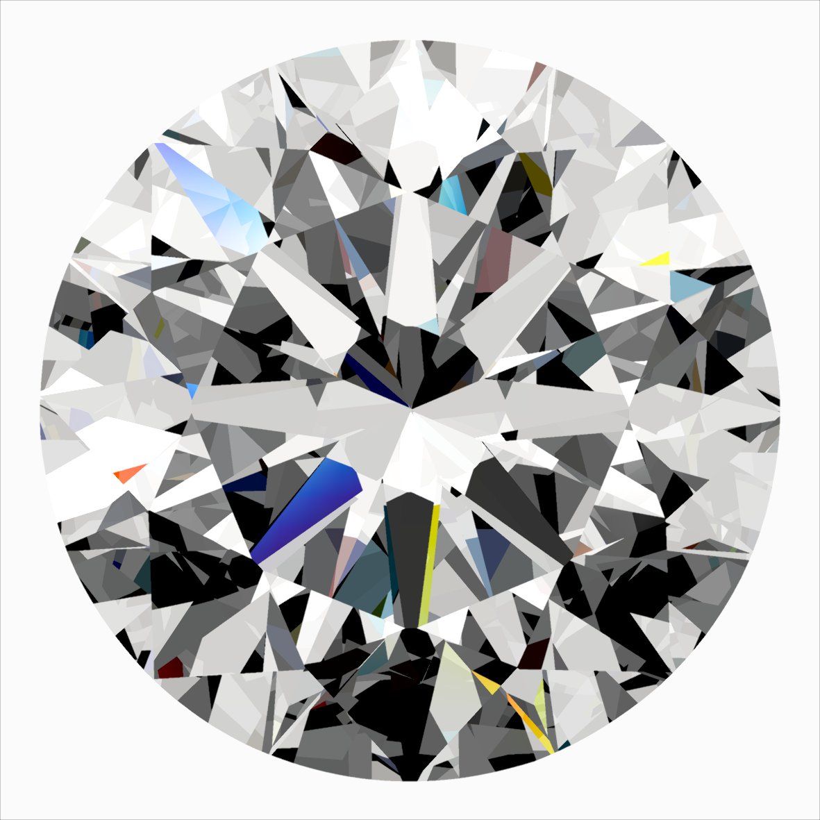 Diamond Natural 0,3Ct F-VVS2 Round - GIA6555752469 1