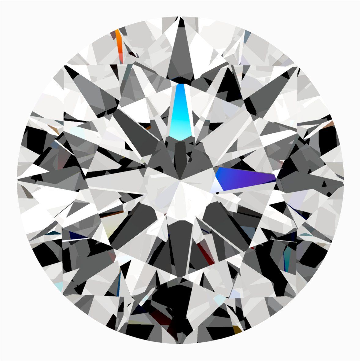 Diamond Natural 0,31Ct G-VVS2 Round - GIA6555817140 1