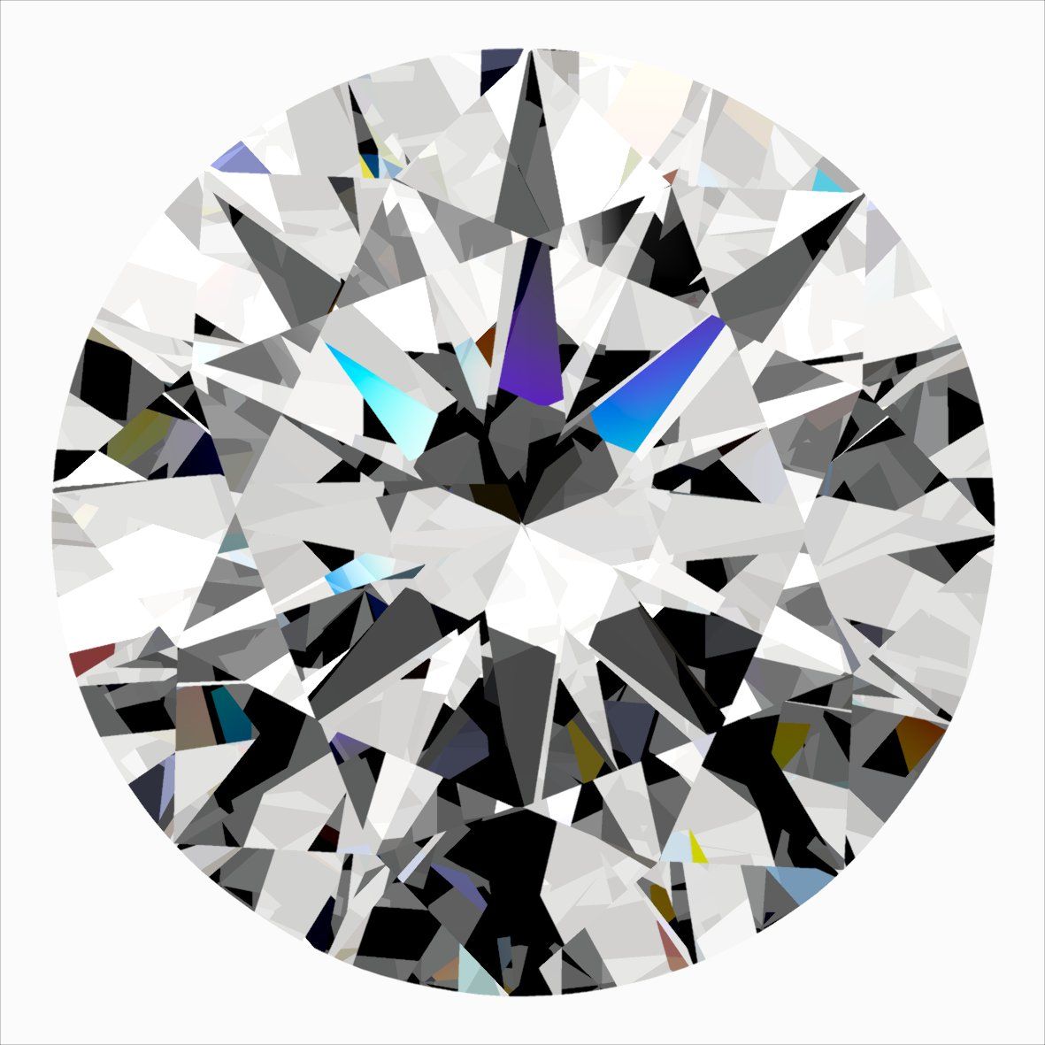 Diamond Natural 0,34Ct F-VS1 Round - GIA2557752526 1