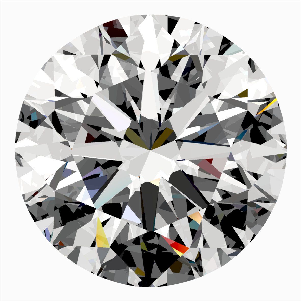 Diamond Natural 0,41Ct G-VVS2 Round - GIA7552817490 1