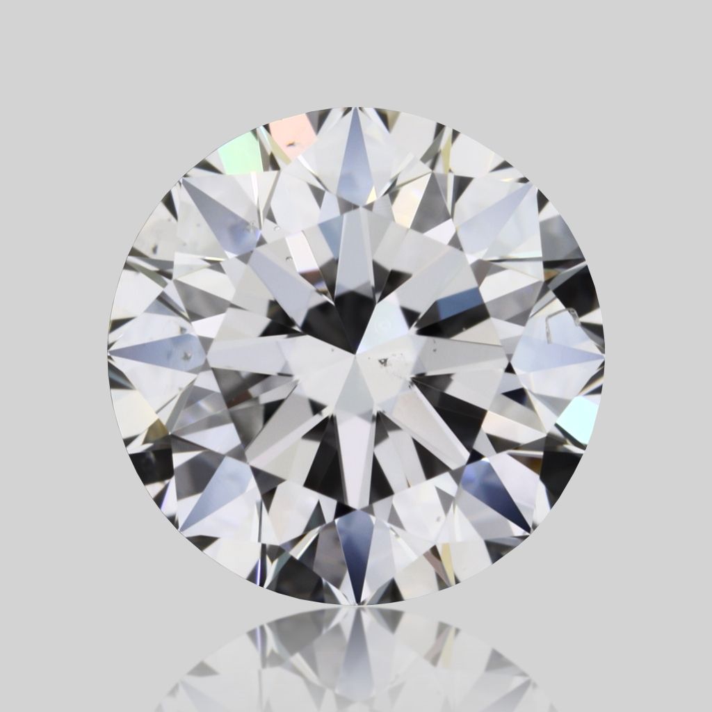 Diamond Natural 0,9Ct D-SI1 Round - GIA6555811740 1