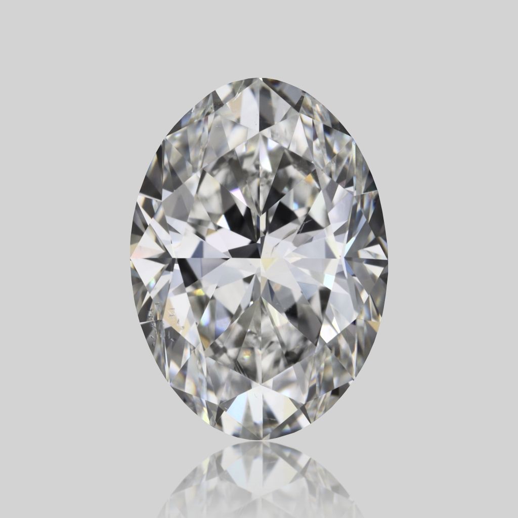 Diamond Natural 1,7Ct G-SI1 Oval - GIA7551738774 1