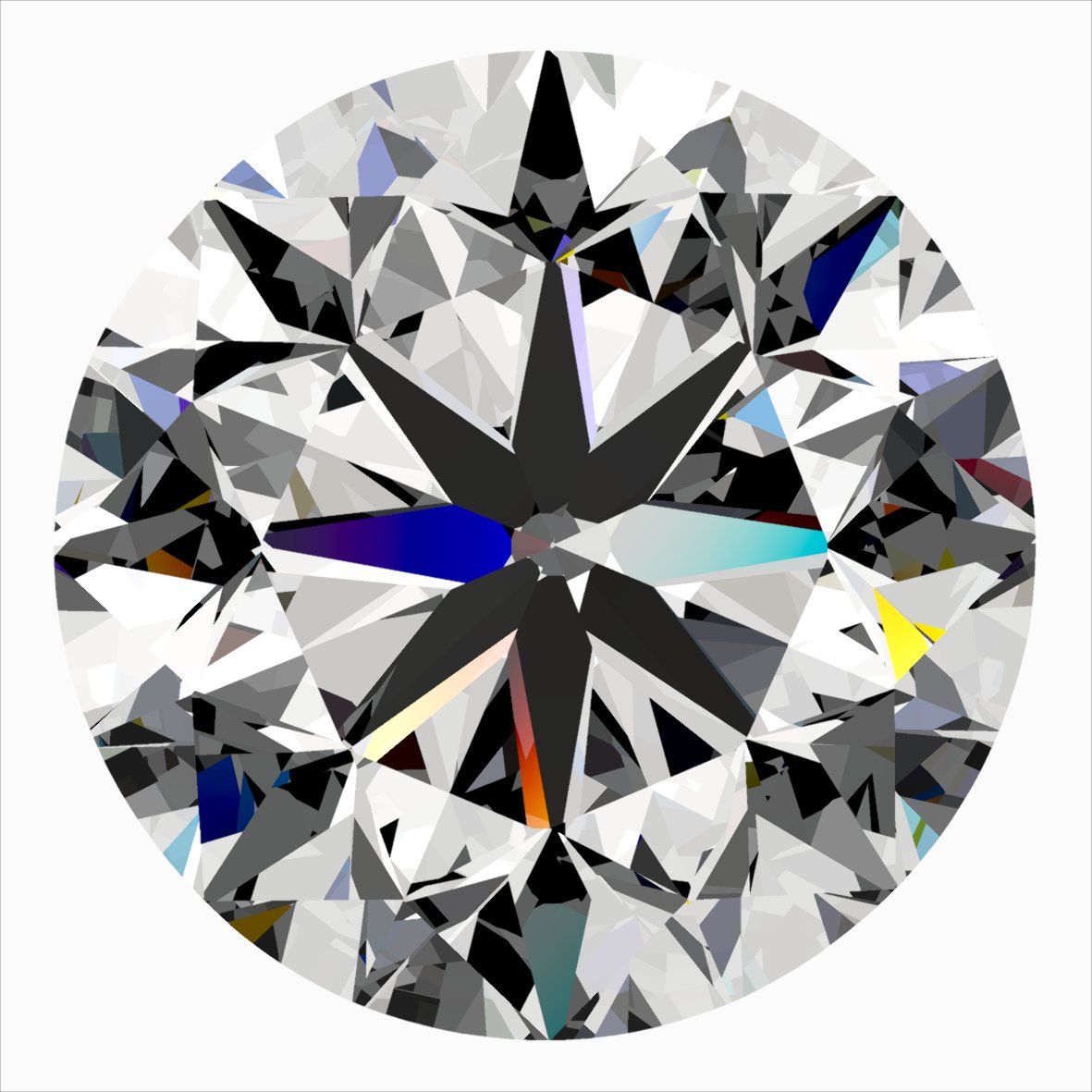Diamond Natural 0,4Ct D-VS2 Round - GIA1559775299 1