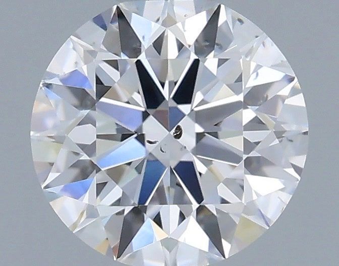 Diamond Natural 0,76Ct D-SI2 Round - GIA7506640425 1