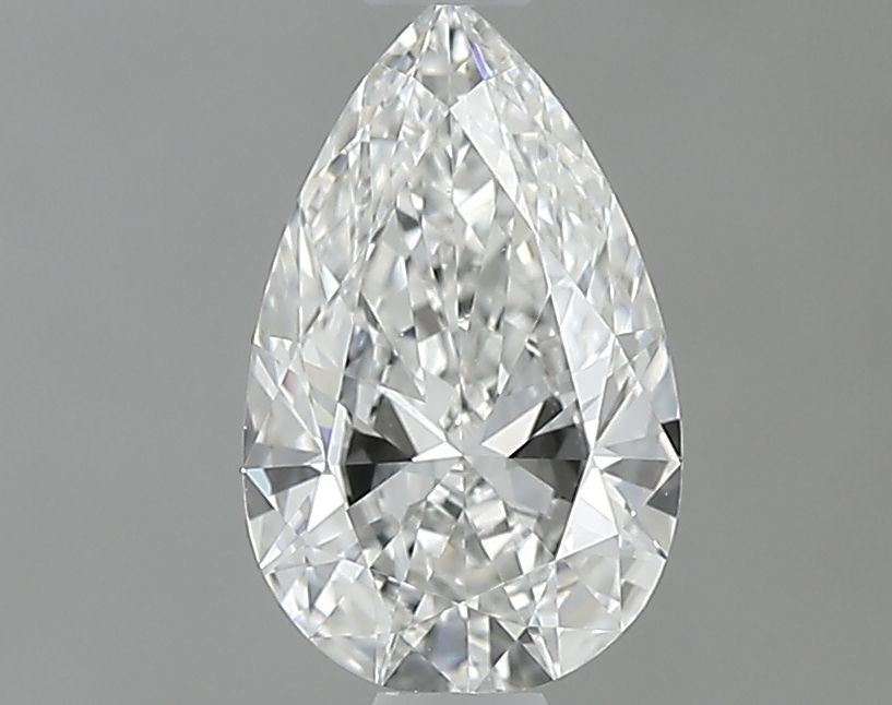 Diamond Natural 0,62Ct F-VVS2 Pear - GIA7552553093 1
