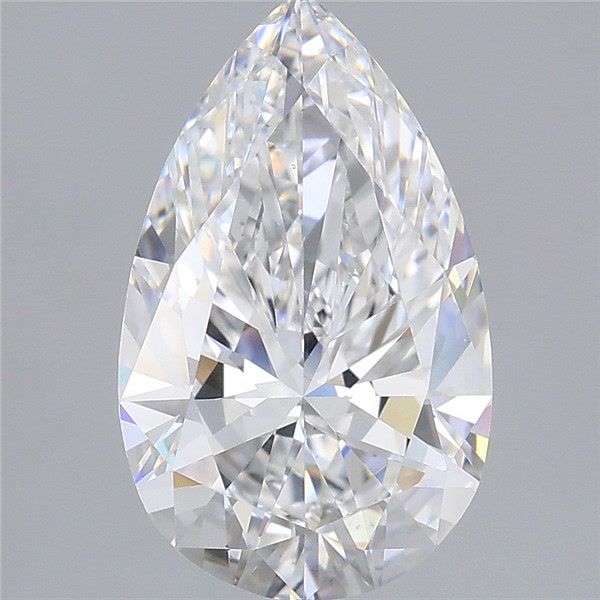 Lab Grown Diamond Lab-grown 2,59Ct E-VS1 Pear - IGILG812608590 1