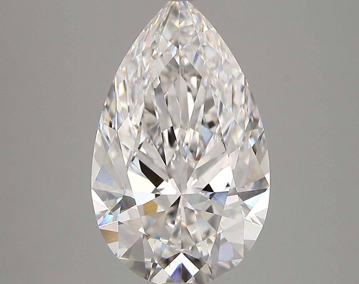 Lab Grown Diamond Lab-grown 3,88Ct E-VVS2 Pear - IGILG807698141 1