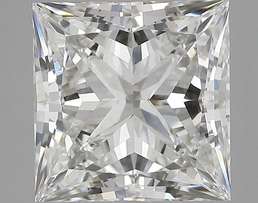 Lab Grown Diamond Lab-grown 3,68Ct G-VS2 Princess - GIA7421050026 1