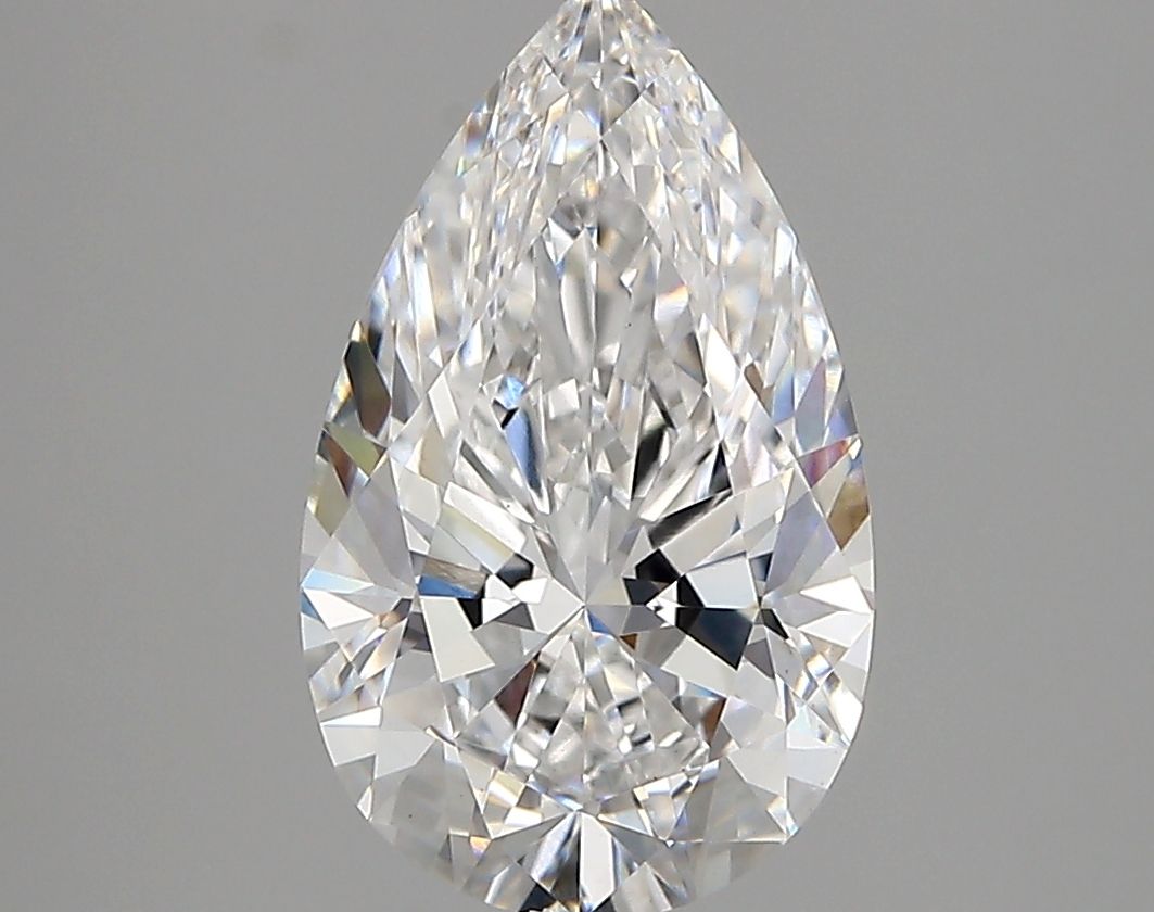 Lab Grown Diamond Lab-grown 2,66Ct D-VS1 Pear - IGILG731510798 1