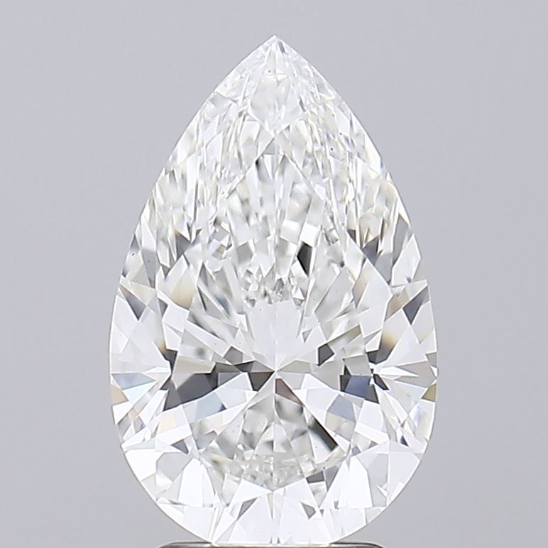 Lab Grown Diamond Lab-grown 3,26Ct F-VS1 Pear - IGILG819651868 1