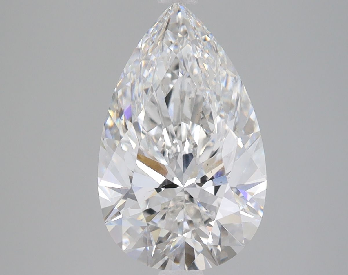 Lab Grown Diamond Lab-grown 3,12Ct F-VS1 Pear - GIA7453847997 1