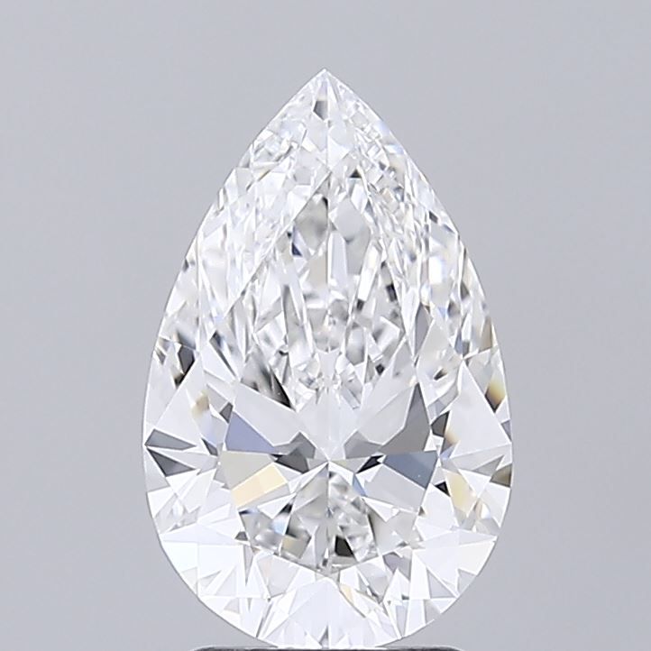 Lab Grown Diamond Lab-grown 2,5Ct E-IF Pear - IGILG812620051 1