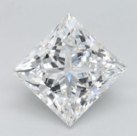 Lab Grown Diamond Lab-grown 2,67Ct D-FL Princess - IGILG816625937 1