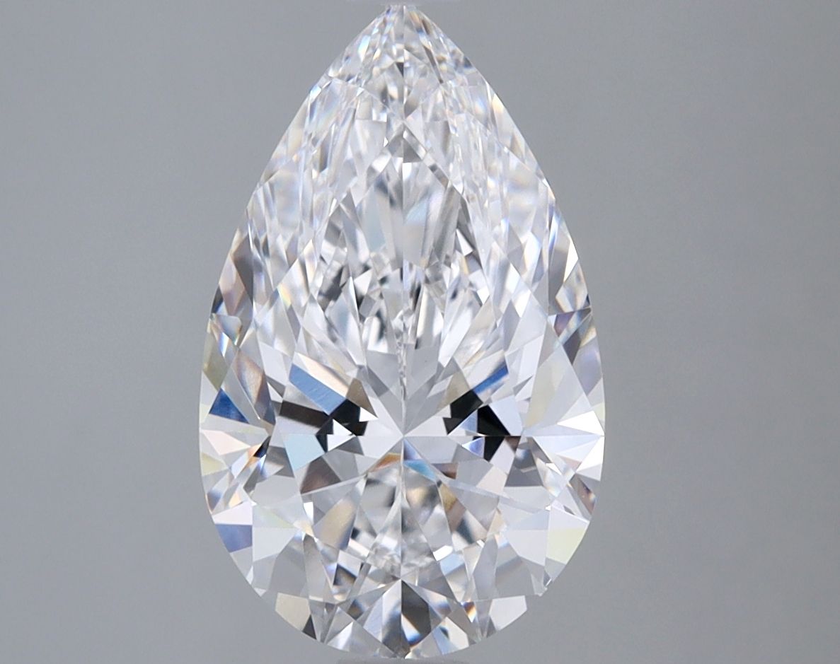 Lab Grown Diamond Lab-grown 3,02Ct D-VVS2 Pear - IGILG818691154 1