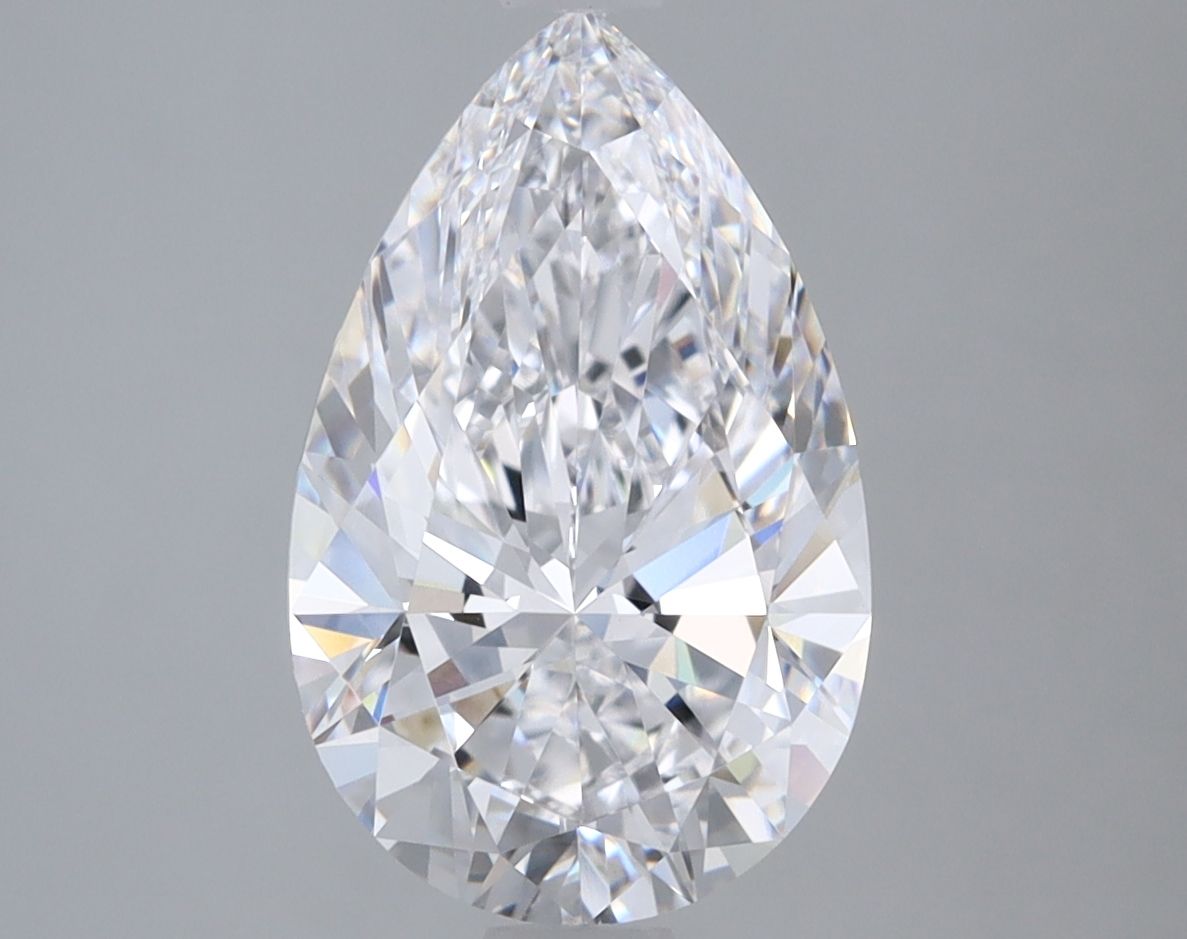 Lab Grown Diamond Lab-grown 3,01Ct D-VVS2 Pear - IGILG818691152 1