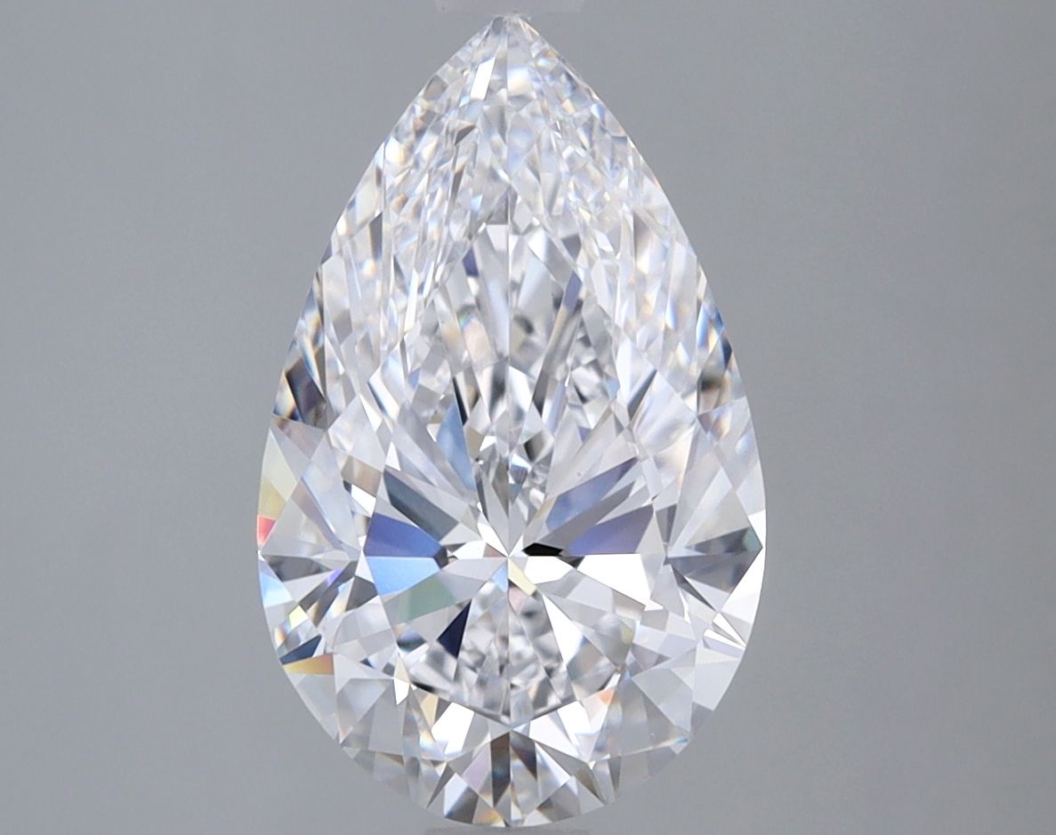 Lab Grown Diamond Lab-grown 3,01Ct D-VVS2 Pear - IGILG818691155 1