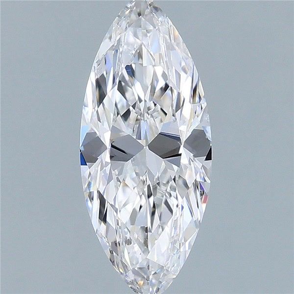 Diamond Natural 0,8Ct D-SI1 Marquise - GIA7551641195 1