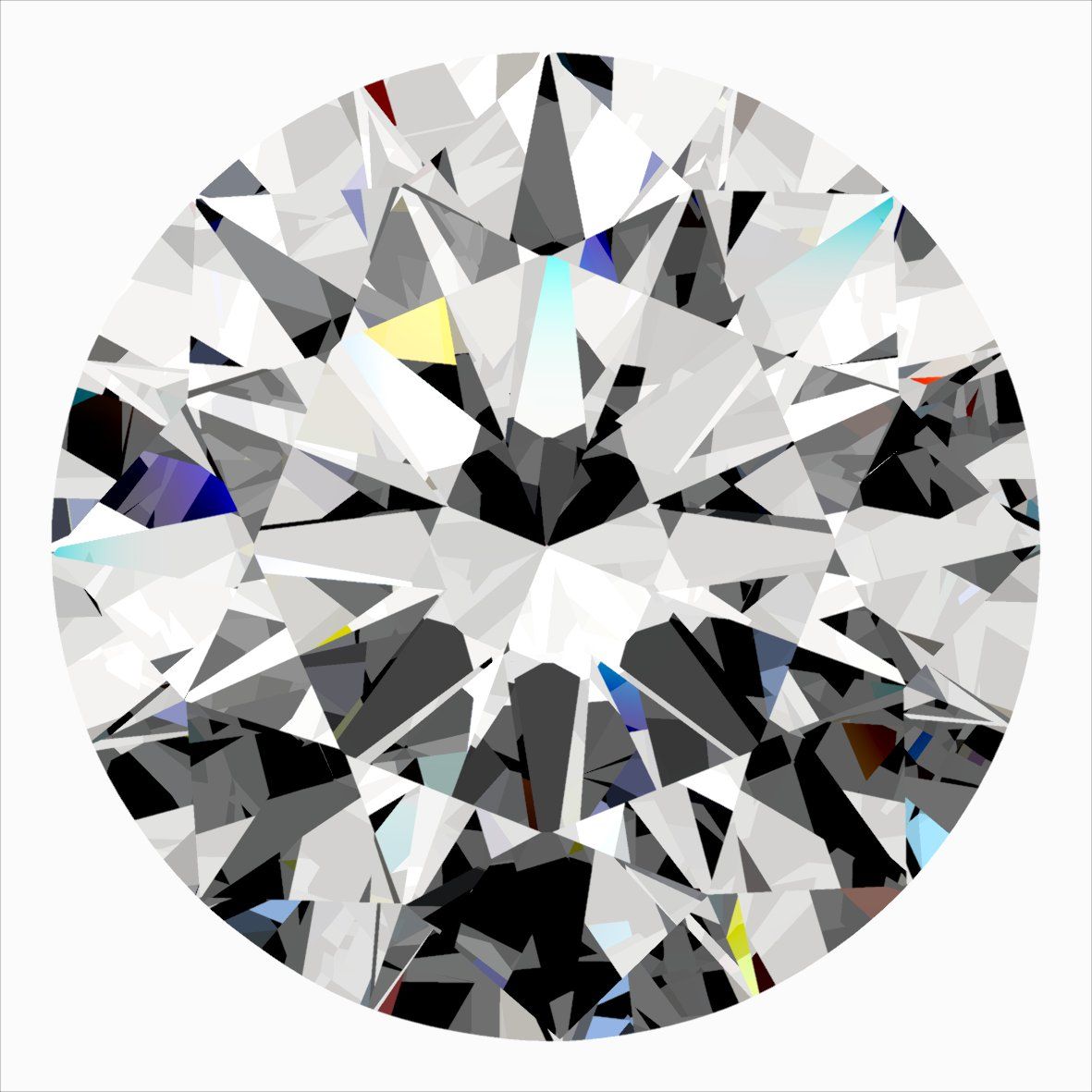 Diamond Natural 0,3Ct E-VVS1 Round - GIA1559760219 1