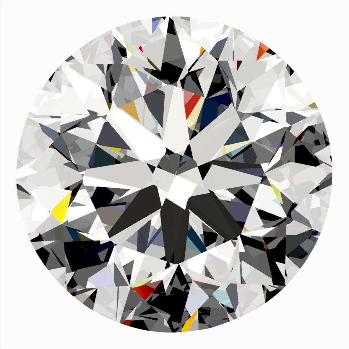 Diamond Natural 0,3Ct E-VS1 Round - GIA6555814727 1