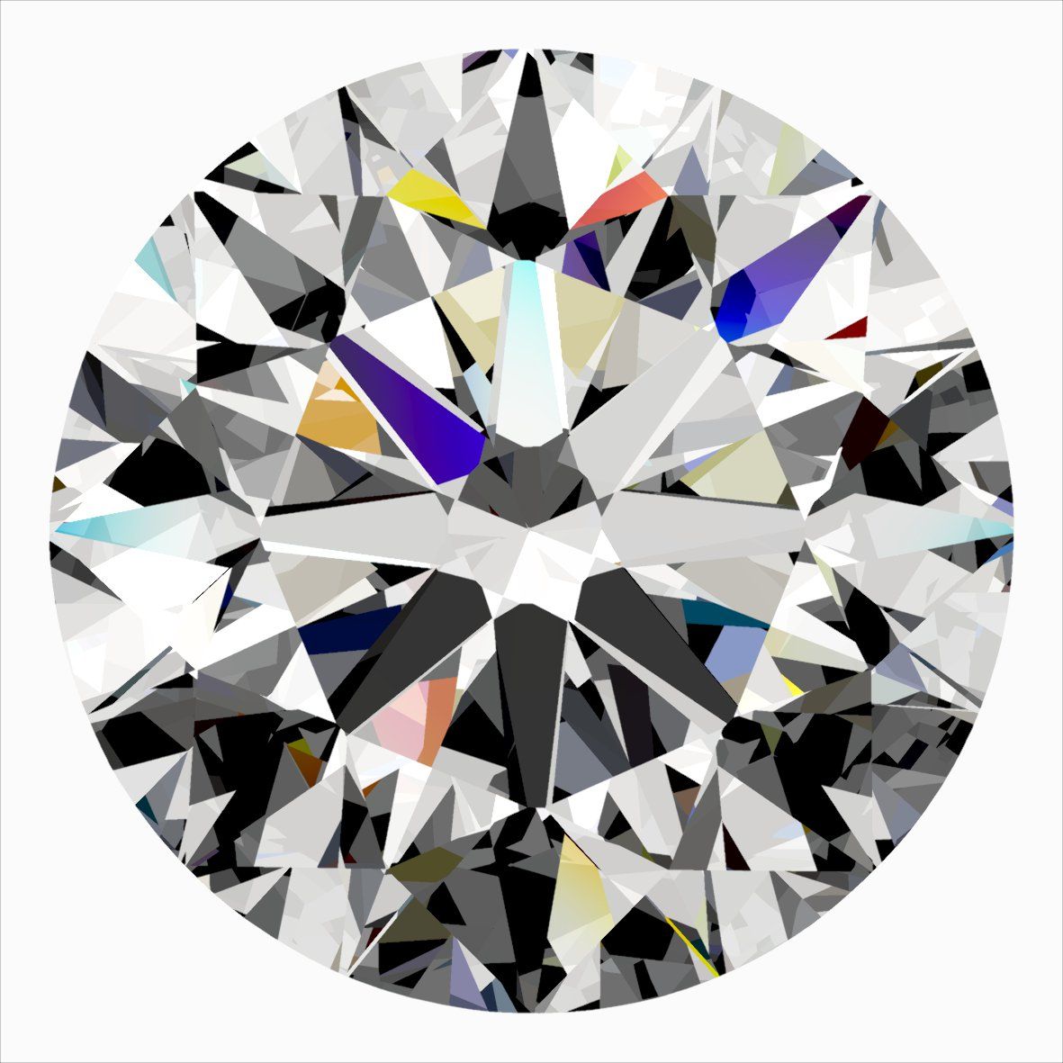 Diamond Natural 0,3Ct D-VS2 Round - GIA2556752799 1