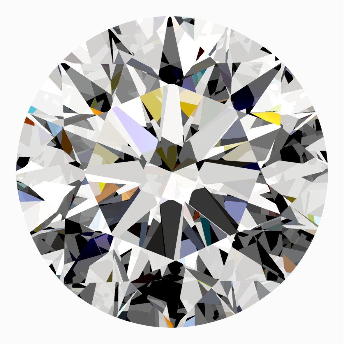 Diamond Natural 0,3Ct G-VS1 Round - GIA1558794197 1
