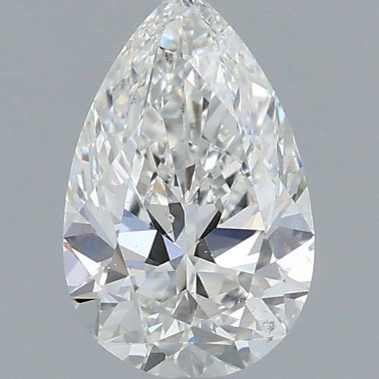 Diamond Natural 0,51Ct G-SI1 Pear - GIA7553712263 1