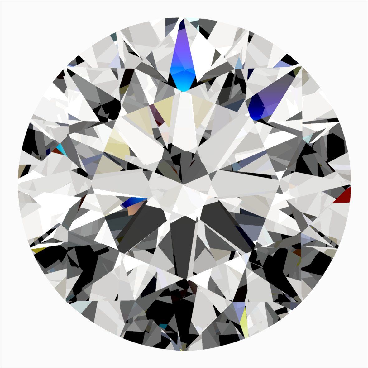 Diamond Natural 0,4Ct I-VS1 Round - GIA6552817661 1