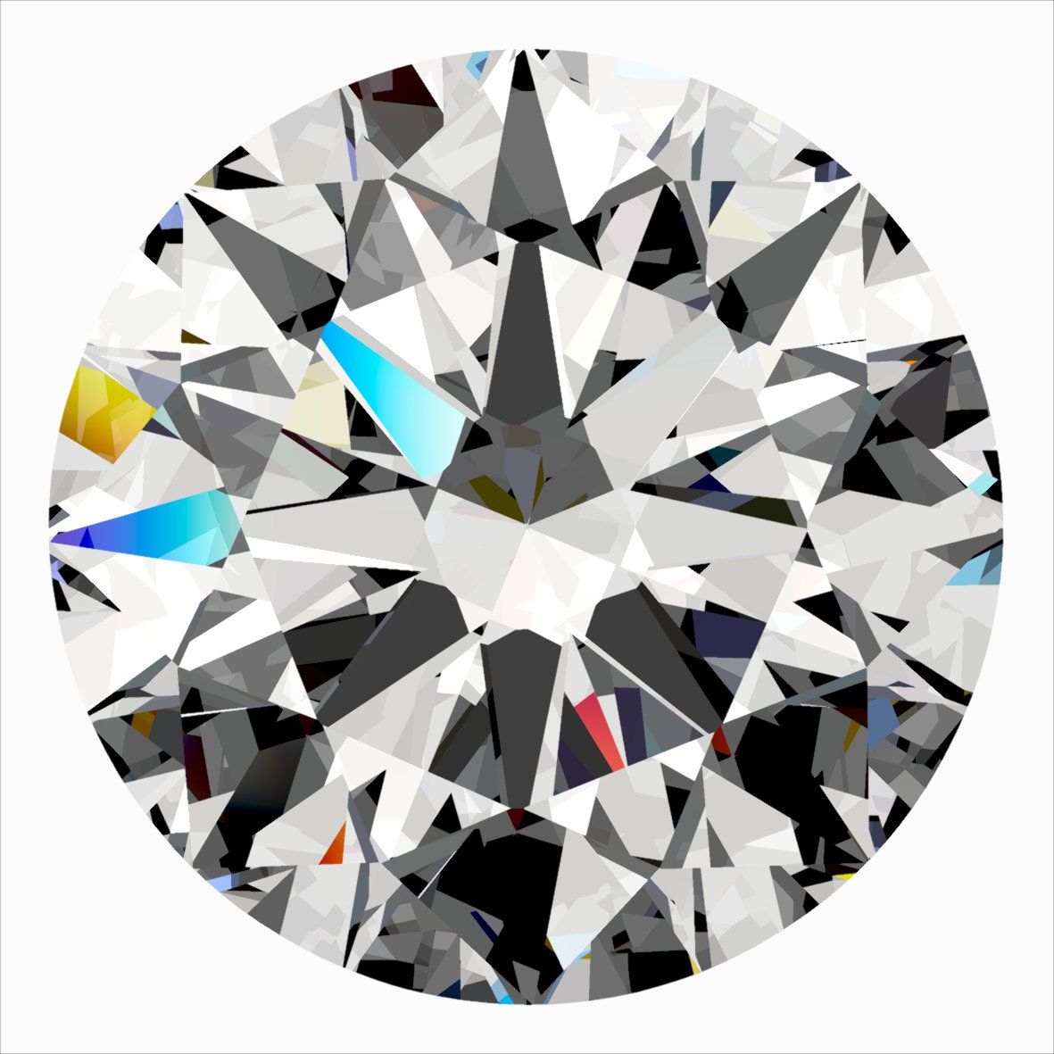 Diamond Natural 0,4Ct I-VS1 Round - GIA2554814950 1
