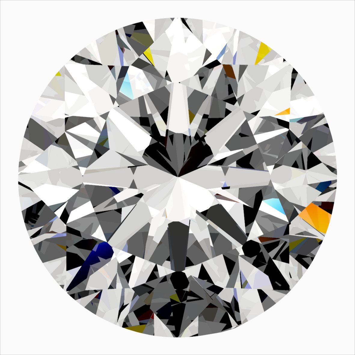 Diamond Natural 0,3Ct E-VS1 Round - GIA6552817182 1