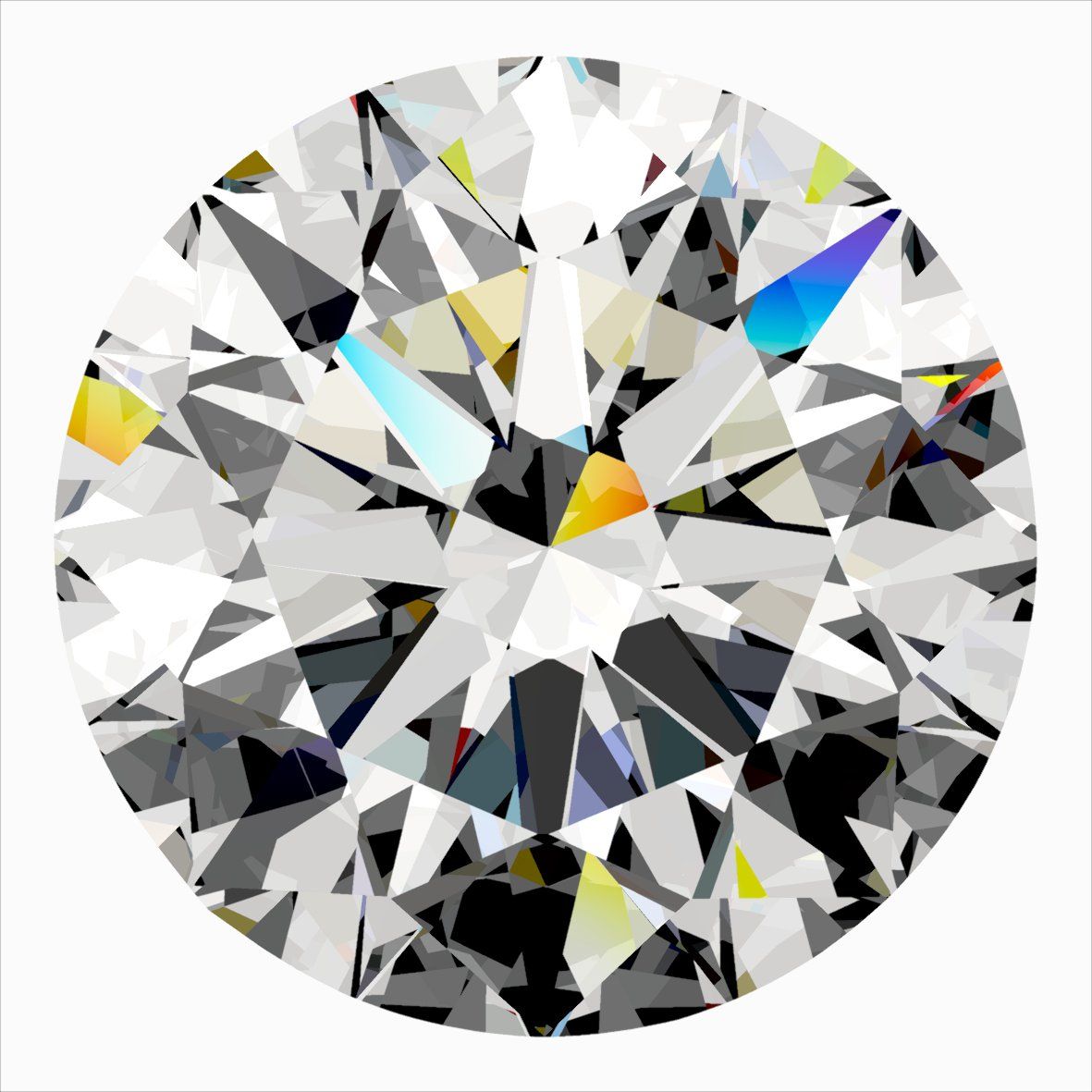 Diamond Natural 0,41Ct D-VVS1 Round - GIA6551814638 1