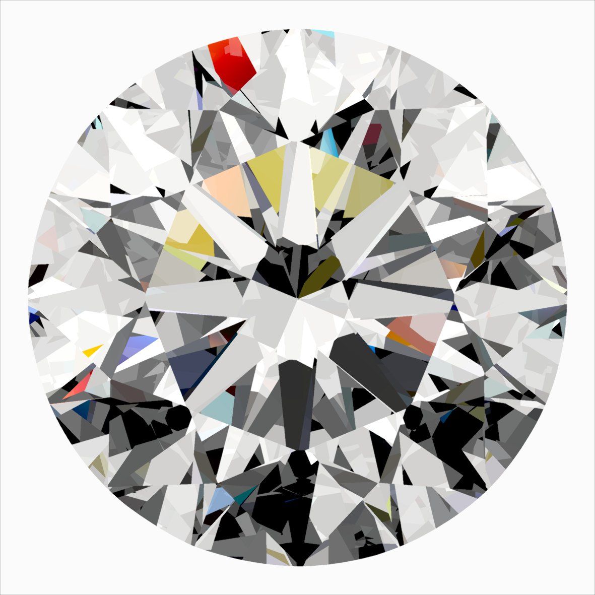 Diamond Natural 0,5Ct I-VS2 Round - GIA2556813701 1