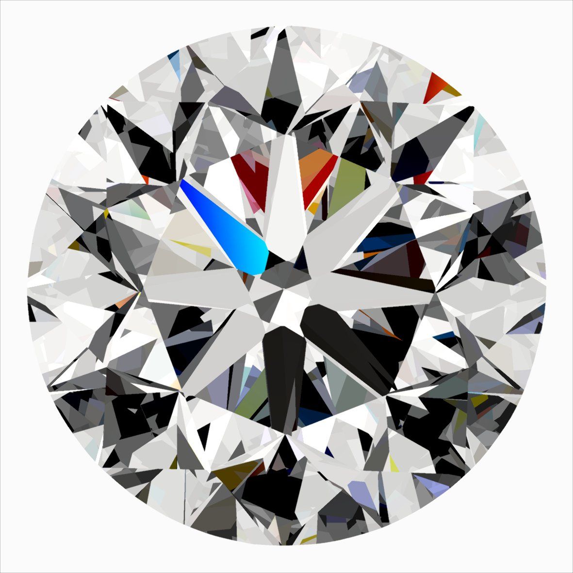 Diamond Natural 0,4Ct I-VS2 Round - GIA6552813794 1