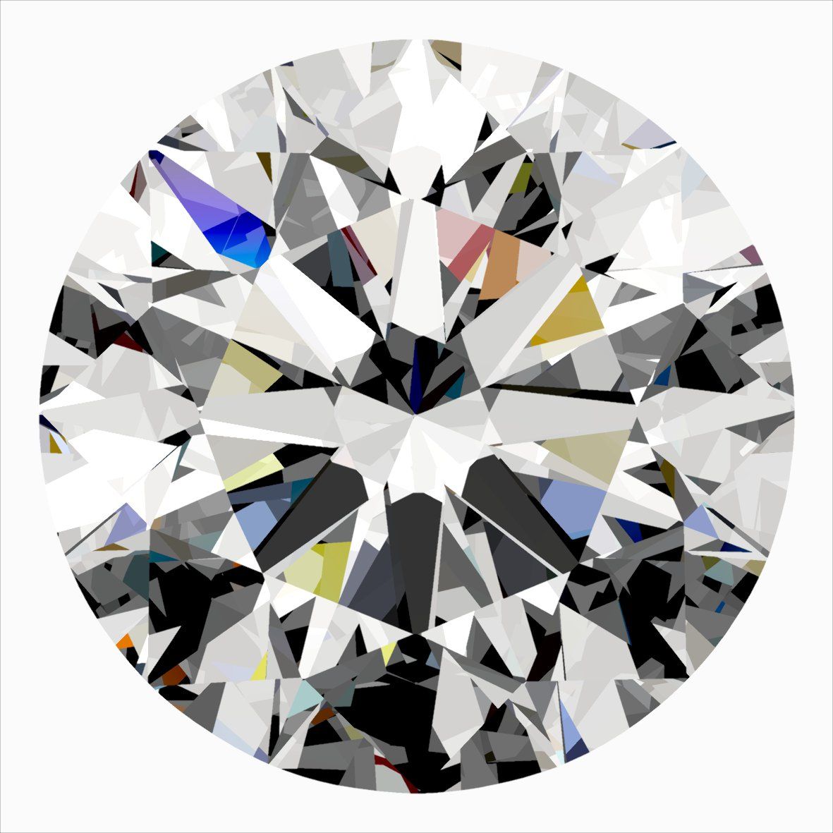Diamond Natural 0,3Ct G-VVS1 Round - GIA2556814636 1
