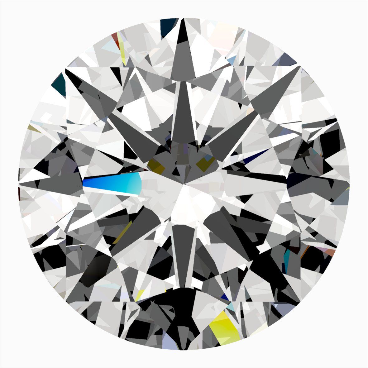 Diamond Natural 0,3Ct E-VVS1 Round - GIA7553794267 1