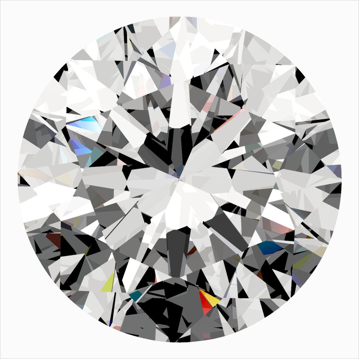 Diamond Natural 0,3Ct D-VVS2 Round - GIA6552794260 1