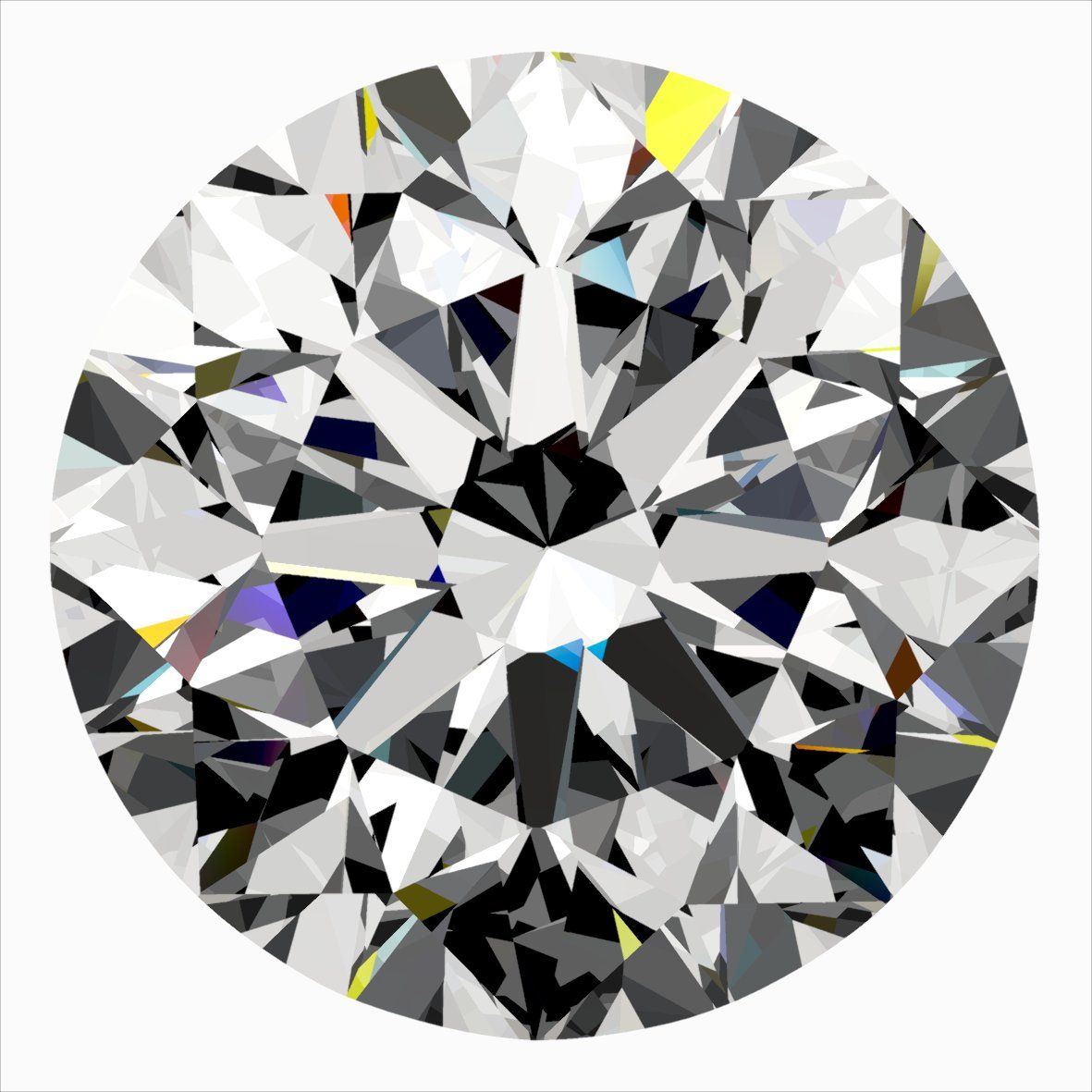 Diamond Natural 0,3Ct E-VVS2 Round - GIA1559817234 1