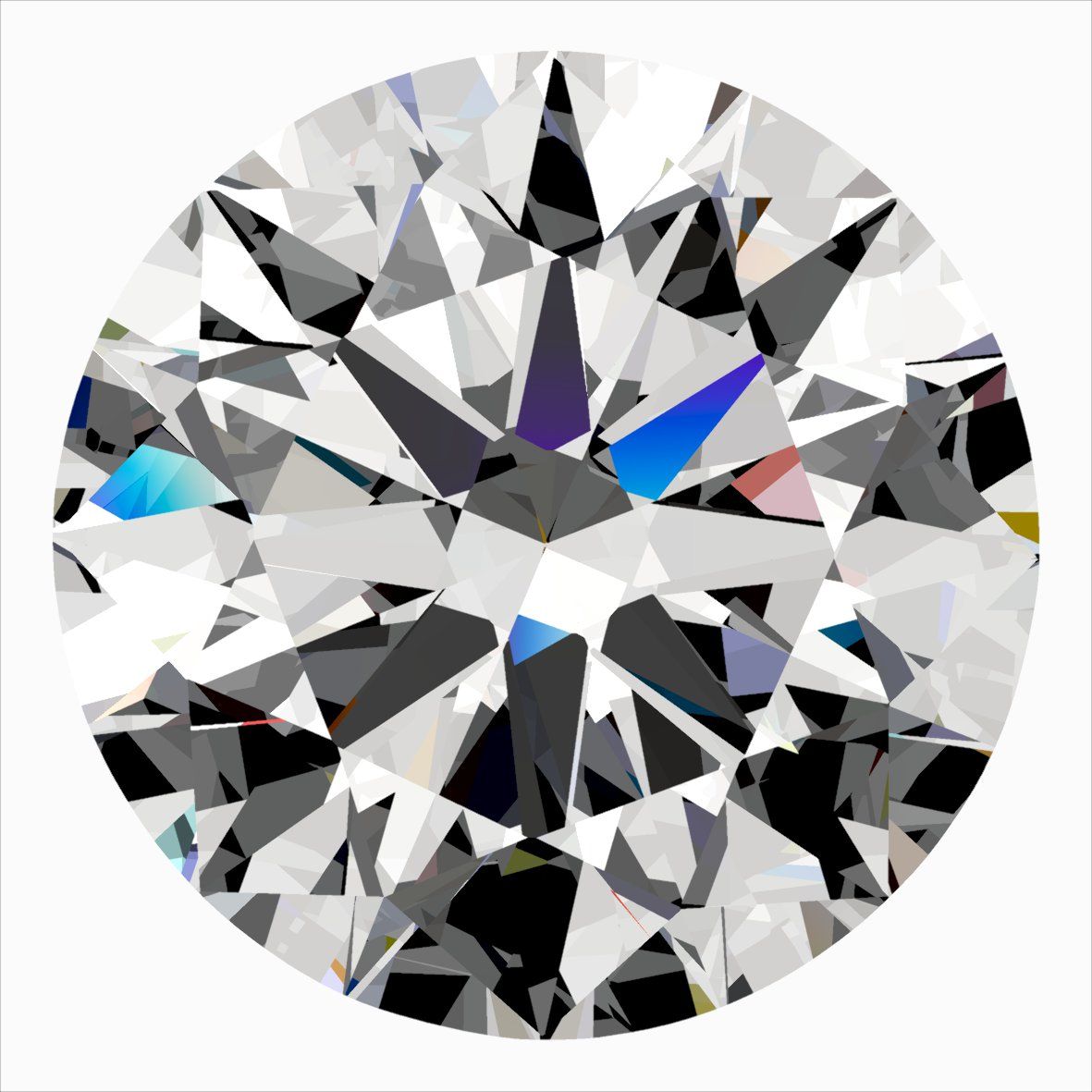 Diamond Natural 0,33Ct F-VVS2 Round - GIA6552759973 1