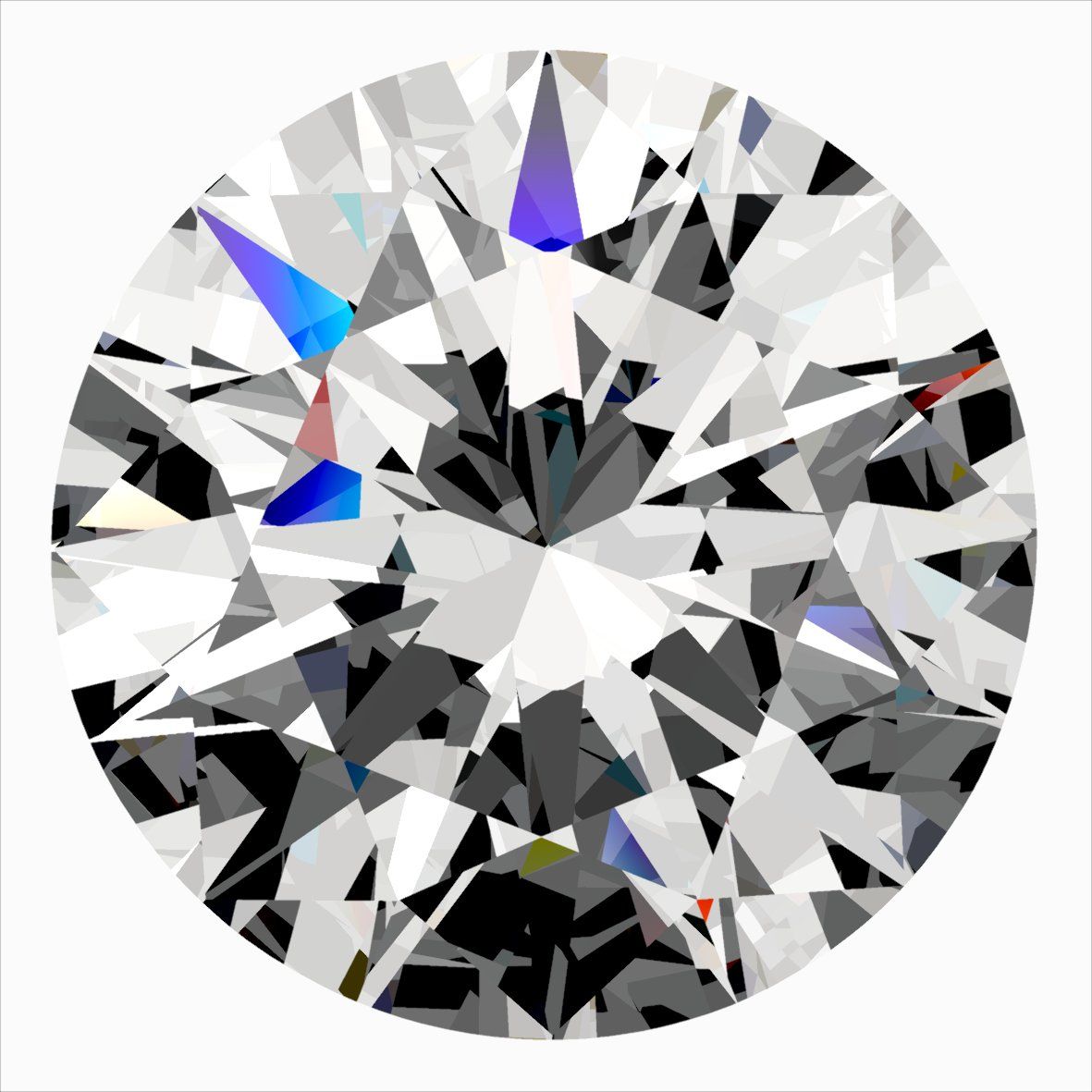 Diamond Natural 0,3Ct G-VVS2 Round - GIA2556754905 1