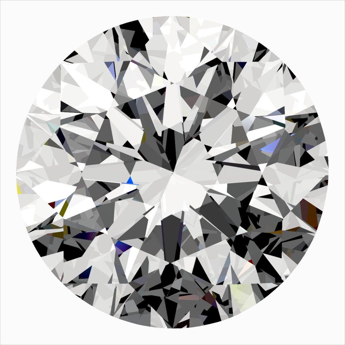 Diamond Natural 0,3Ct G-VVS2 Round - GIA5553813864 1