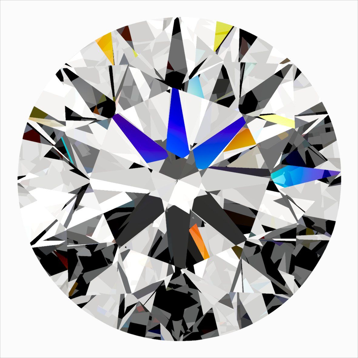 Diamond Natural 0,3Ct F-VVS2 Round - GIA6555817238 1
