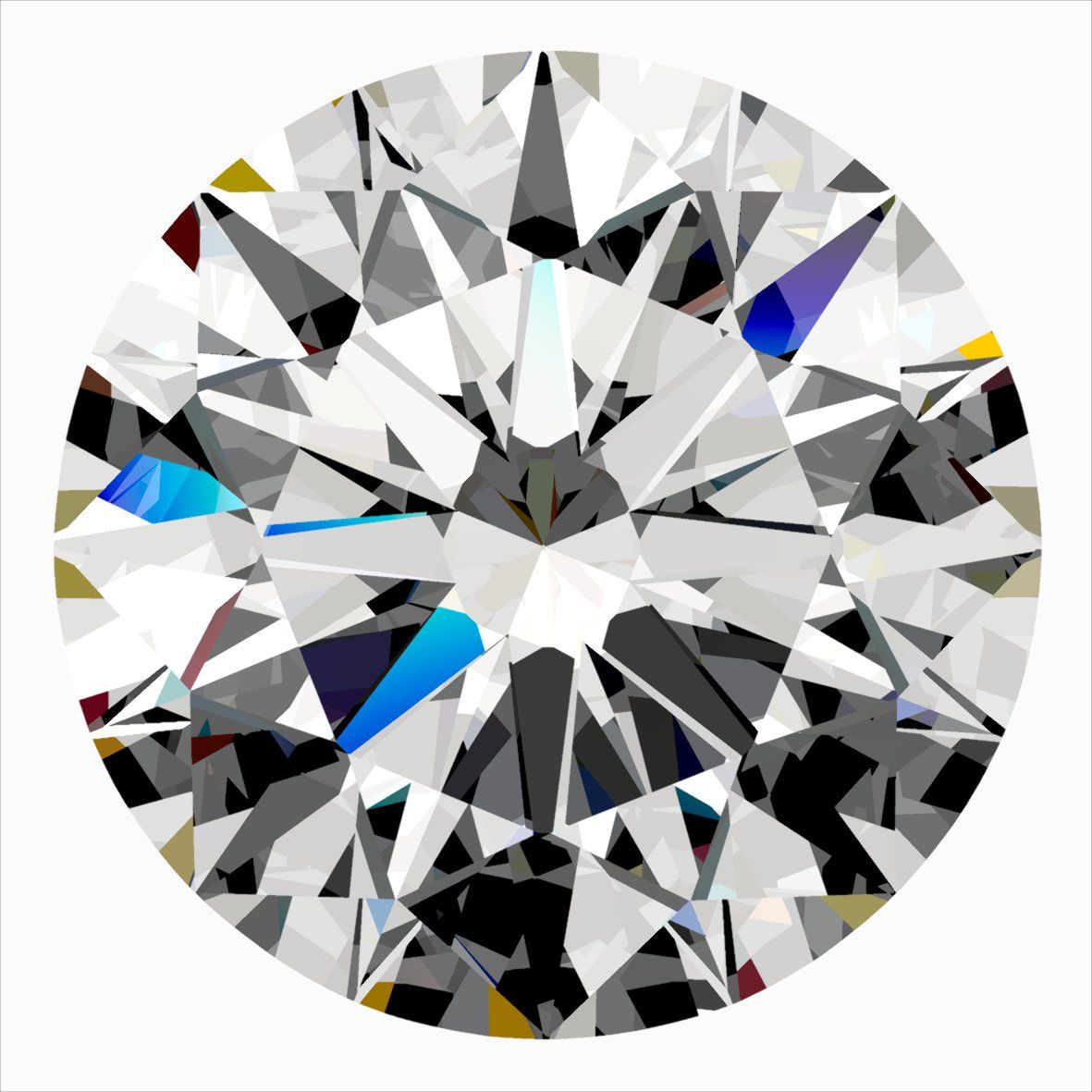 Diamond Natural 0,31Ct D-VS1 Round - GIA5553775725 1